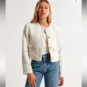 Abercrombie & Fitch Tweed Blazer